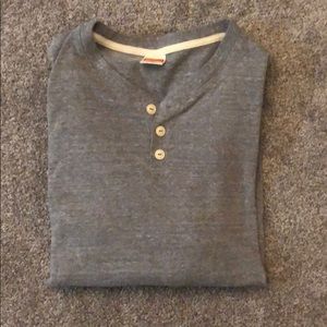 XL gray Homage henley